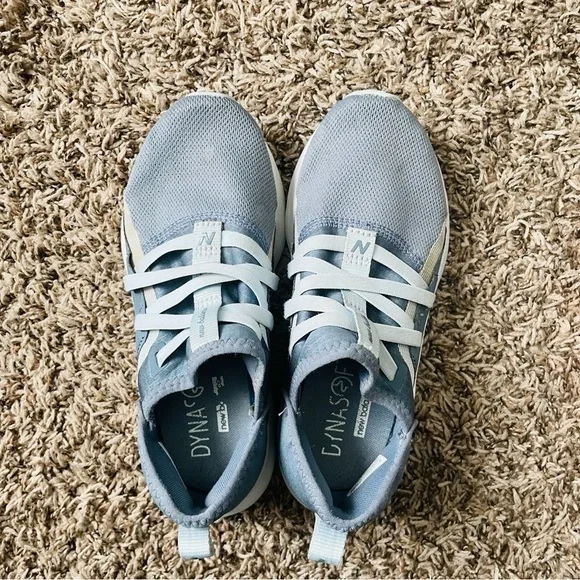 New Balance Dynasoft woman sneakers size 6 blue athletic running elastic slip on - Picture 8 of 9